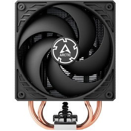 Arctic Freezer 36 Refrigerador de Aire con 2 Ventiladores de 120 mm, Negro y Plata
